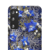 Thumbnail for Cerulean Elegance - Snap Case for Samsung Galaxy S20, Samsung Galaxy S20+, Samsung Galaxy S20 Ultra, & Samsung Galaxy S20 FE