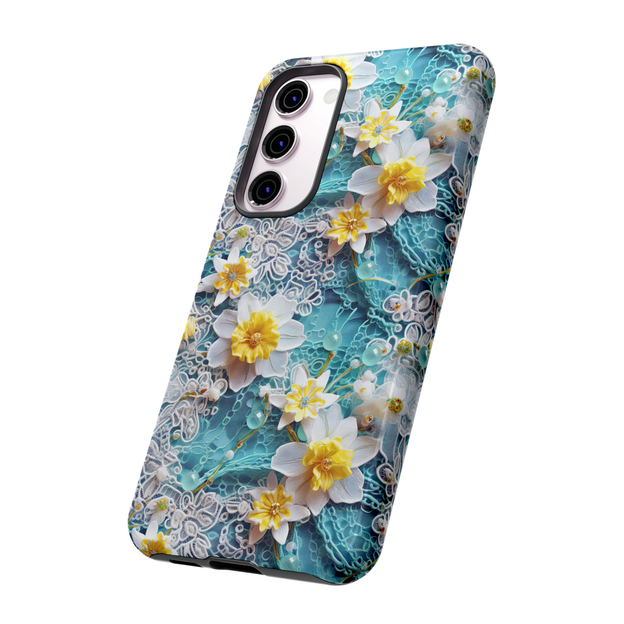 Daffodil for March Birthday - Tough Case for Samsung Galaxy S23, Samsung Galaxy S23 Plus, and Samsung Galaxy S23 Ultra