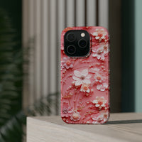 Thumbnail for Floral Champagne Toast MagSafe Tough Cases for iPhone 14, iPhone 14 Pro, iPhone 14 Plus, and iPhone 14 Pro Max