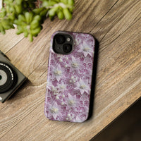 Thumbnail for Pink Coquette Clematis - MagSafe Tough Case for iPhone 15, iPhone 15 Pro, iPhone 15 Plus, & iPhone 15 Pro Max