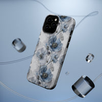 Thumbnail for Himalayan Blue Poppy MagSafe Tough Cases for iPhone 13, iPhone 13 Mini, iPhone 13 Pro, and iPhone 13 Pro Max.