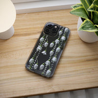 Thumbnail for *Clear Case* Canterbury Bells - iPhone 14, iPhone 14 Pro, iPhone 14 Plus, iPhone 14 Pro Max - Supports Wireless Charging