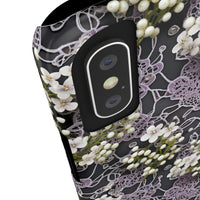 Thumbnail for White Flowers on a Purple Bed - Slim Phone Cases for iPhone X, iPhone XR, iPhone XS, and iPhone XS MAX