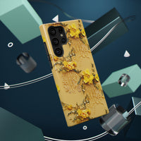 Thumbnail for Floral Sunshine Impact-Resistant Case for Samsung Galaxy S22, Samsung Galaxy S22 Plus, and Samsung Galaxy S22 Ultra. Supports Wireless Charging.