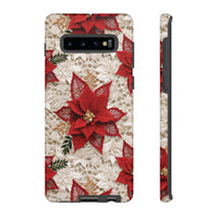 Thumbnail for Christmas Poinsettia Tough Cases for Samsung Galaxy S10, Samsung Galaxy S10E, and Samsung Galaxy S10 Plus