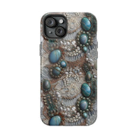 Thumbnail for Boho Agate and Lace - MagSafe Tough Case for iPhone 15, iPhone 15 Pro, iPhone 15 Plus, & iPhone 15 Pro Max