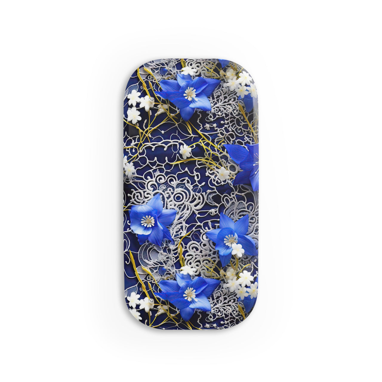 Cerulean Elegance Phone Click-On Grip