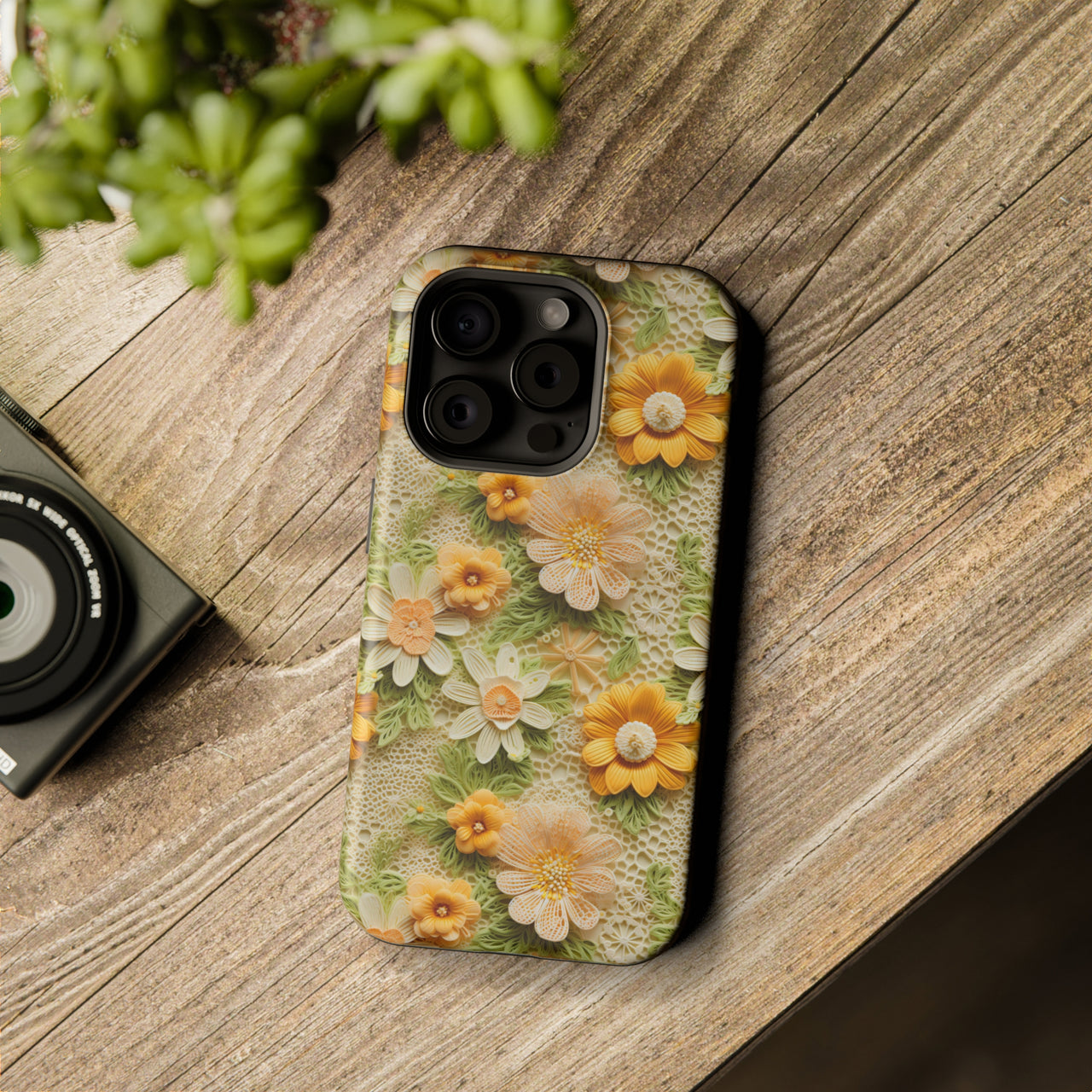 Meadow Sunshine - MagSafe Tough Case for iPhone 15, iPhone 15 Pro, iPhone 15 Plus, & iPhone 15 Pro Max