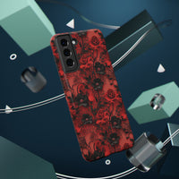 Thumbnail for Gothic Rose Impact-Resistant Cases for Samsung Galaxy S21, Samsung Galaxy S21 Plus, and Samsung Galaxy S21 Ultra. Supports Wireless Charging.