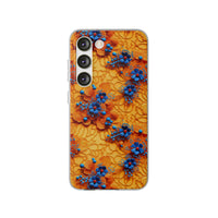 Thumbnail for Royal Ryukyu Blossoms - Flexi Cases for Samsung Galaxy S23, Samsung Galaxy S23 Plus, and Samsung Galaxy S23 Ultra