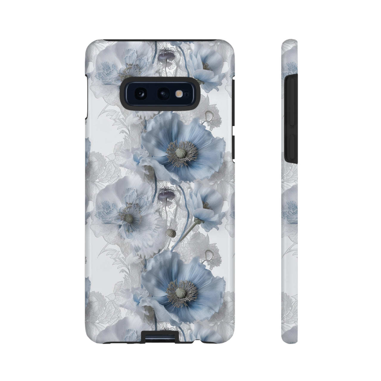 Himalayan Blue Poppy Tough Cases for Samsung Galaxy S10, Samsung Galaxy S10E, and Samsung Galaxy S10 Plus