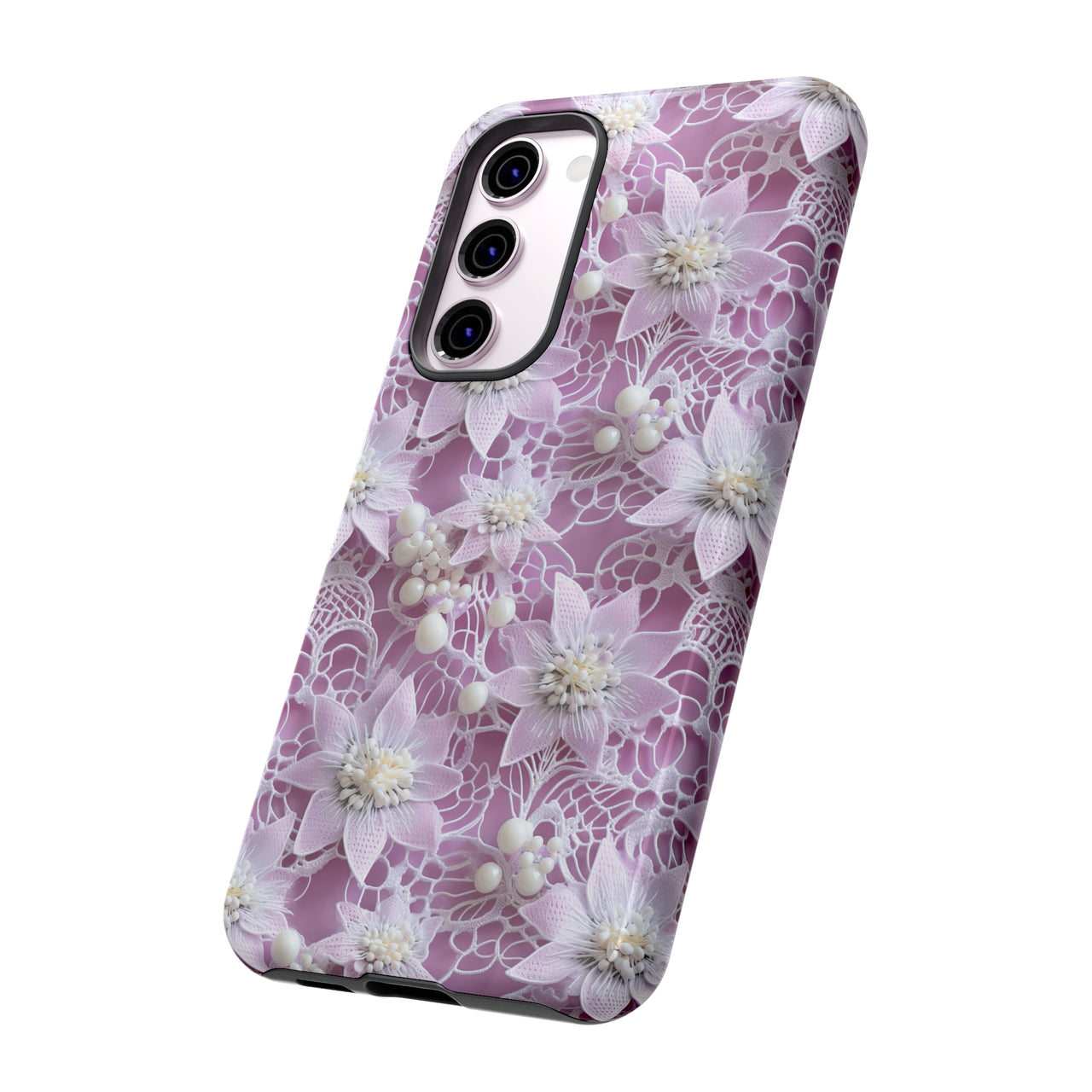 Coquette Clematis Tough Cases for Samsung Galaxy S23, Samsung Galaxy S23 Plus, and Samsung Galaxy S23 Ultra