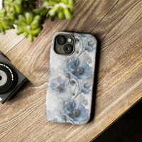 Thumbnail for Himalayan Blue Poppy Tough Case for iPhone 15, iPhone 15 Pro, iPhone 15 Plus, and iPhone 15 Pro Max