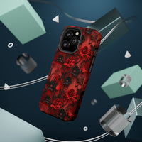 Thumbnail for Gothic Rose MagSafe Tough Cases for iPhone 13, iPhone 13 Mini, iPhone 13 Pro, and iPhone 13 Pro Max.