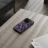 Thumbnail for *Clear Case* Violet Meadow - iPhone 14, iPhone 14 Pro, iPhone 14 Plus, iPhone 14 Pro Max - Supports Wireless Charging