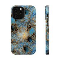 Thumbnail for Gemstones and Gold Lace MagSafe Tough Cases for iPhone 13, iPhone 13 Mini, iPhone 13 Pro, and iPhone 13 Pro Max.