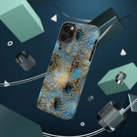 Thumbnail for Gemstones and Gold Lace Impact-Resistant Cases for iPhone 11, iPhone 11 Pro, and iPhone 11 Pro Max. Supports Wireless Charging.