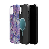 Thumbnail for Pink and Purple Harmony - MagSafe Tough Cases for iPhone 14, iPhone 14 Pro, iPhone 14 Plus, and iPhone 14 Pro Max