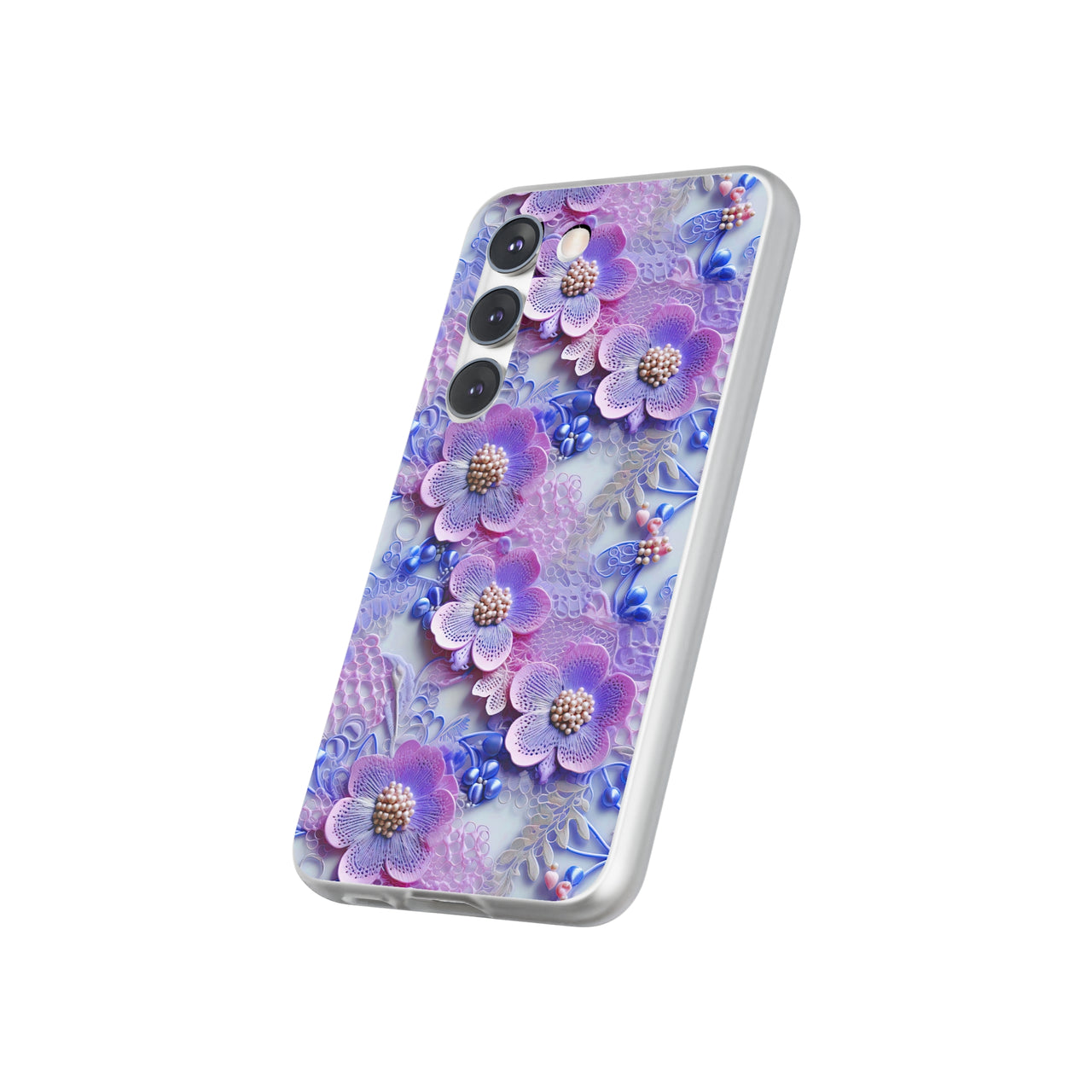 Pink and Purple Harmony - Flexi Cases for Samsung Galaxy S23, Samsung Galaxy S23 Plus, and Samsung Galaxy S23 Ultra