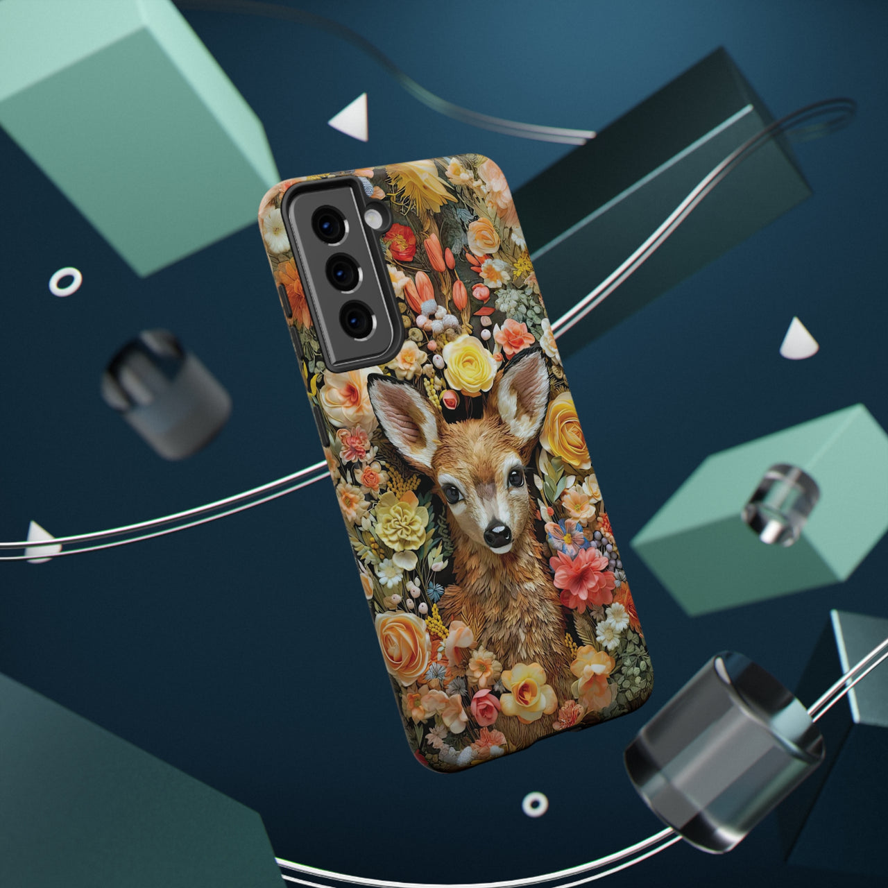 Fawn - Impact-Resistant Cases for Samsung Galaxy S21, Samsung Galaxy S21 Plus, and Samsung Galaxy S21 Ultra. Supports Wireless Charging.