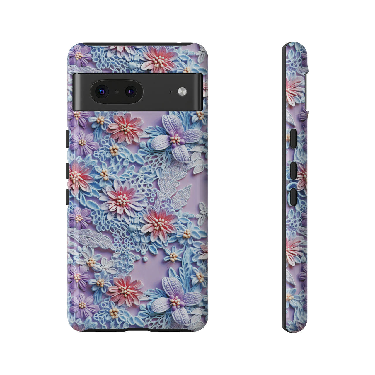 Cotton Candy Meadow - Tough Case for Google Pixel 7