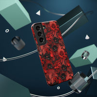 Thumbnail for Gothic Rose Impact-Resistant Cases for Samsung Galaxy S22, Samsung Galaxy S22 Plus, and Samsung Galaxy S22 Ultra. Supports Wireless Charging.