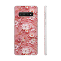 Thumbnail for Floral Champagne Toast - Flexi Cases for Samsung Galaxy S23, Samsung Galaxy S23 Plus, and Samsung Galaxy S23 Ultra