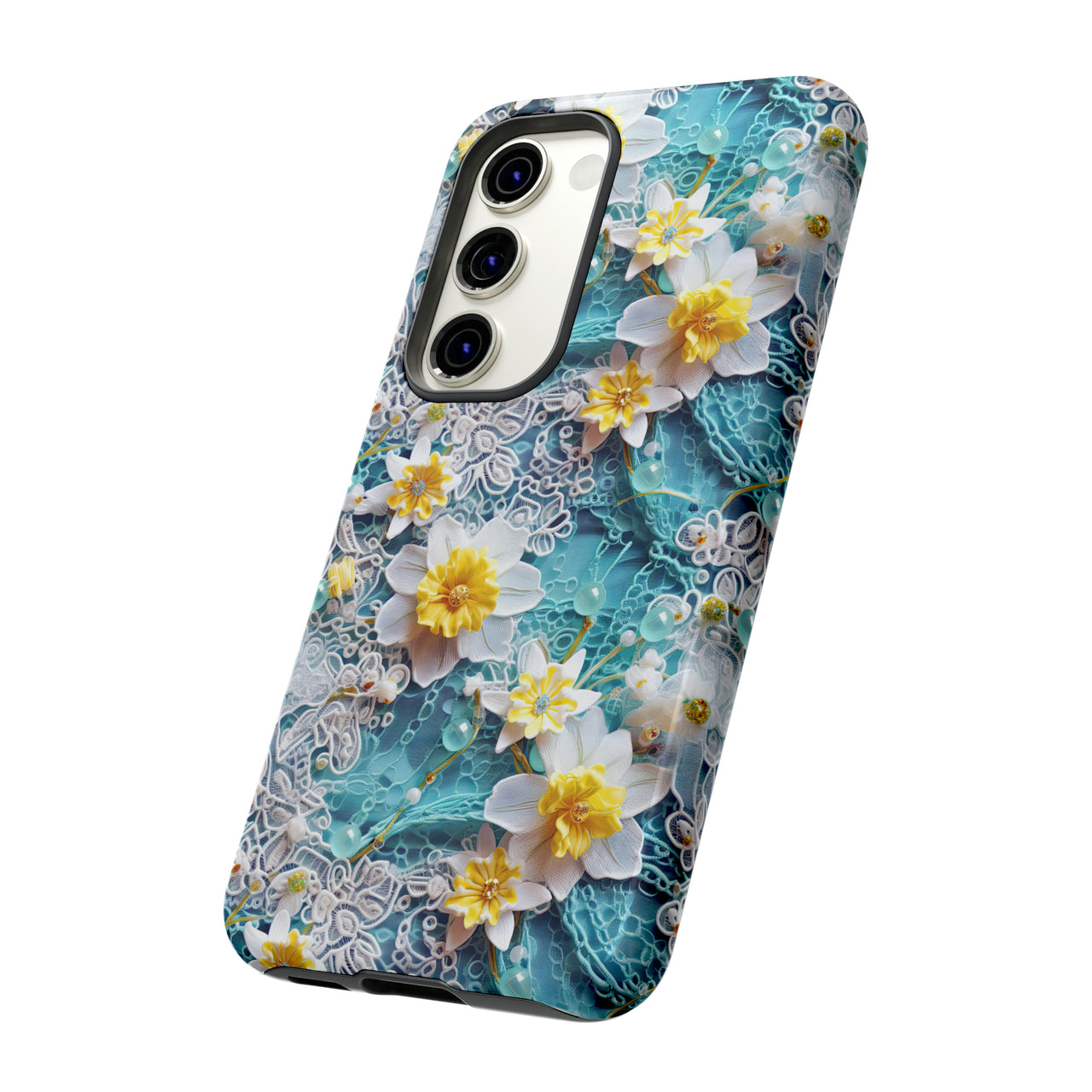 Daffodil for March Birthday - Tough Case for Samsung Galaxy S23, Samsung Galaxy S23 Plus, and Samsung Galaxy S23 Ultra