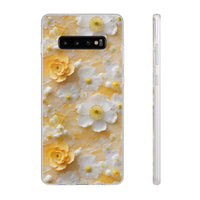 Thumbnail for Yellow Floral - Flexi Cases for Samsung Galaxy S10, Samsung Galaxy S10E, & Samsung Galaxy S10 Plus