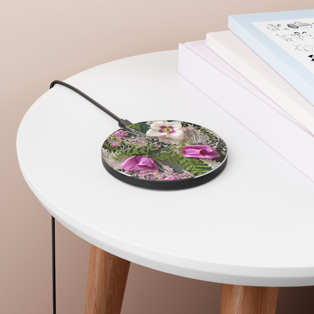 Woodland Whispers Wireless Charger for Qi Enabled Phones