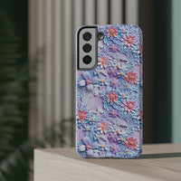 Thumbnail for Cotton Candy Meadow - Impact-Resistant Case for Samsung Galaxy S22, Samsung Galaxy S22 Plus, and Samsung Galaxy S22 Ultra. Supports Wireless Charging.