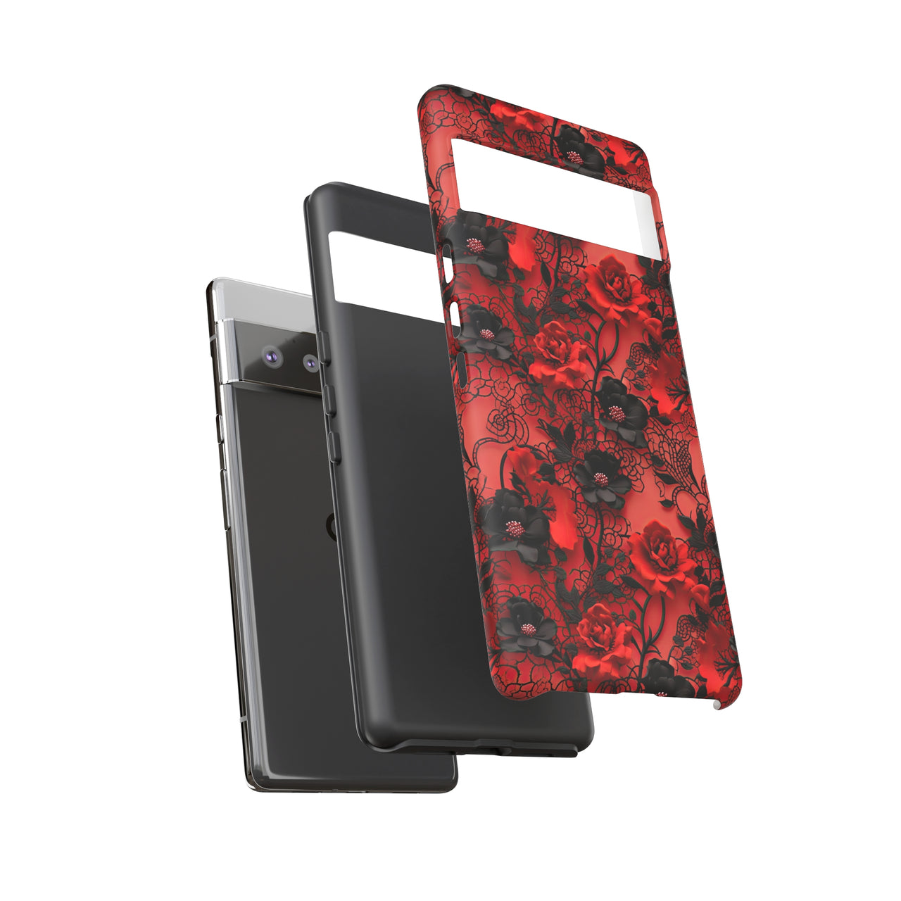 Gothic Rose Tough Cases for Google Pixel 6 and Google Pixel 6 Pro