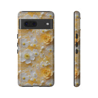 Thumbnail for Yellow Floral Tough Case for Google Pixel 7