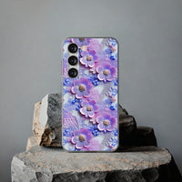 Thumbnail for Pink and Purple Harmony - Flexi Cases for Samsung Galaxy S23, Samsung Galaxy S23 Plus, and Samsung Galaxy S23 Ultra