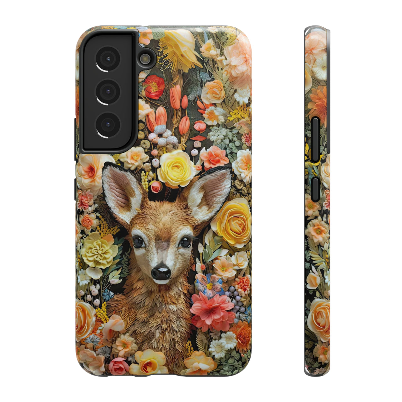 Fawn - Impact-Resistant Cases for Samsung Galaxy S22, Samsung Galaxy S22 Plus, and Samsung Galaxy S22 Ultra. Supports Wireless Charging.