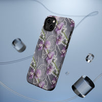 Thumbnail for Purple Sweet Pea MagSafe Tough Cases for iPhone 14, iPhone 14 Pro, iPhone 14 Plus, and iPhone 14 Pro Max