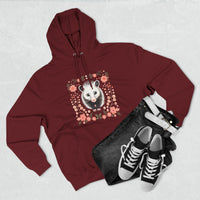 Thumbnail for Cozy Craft Opossum Three-Panel Fleece Hoodie