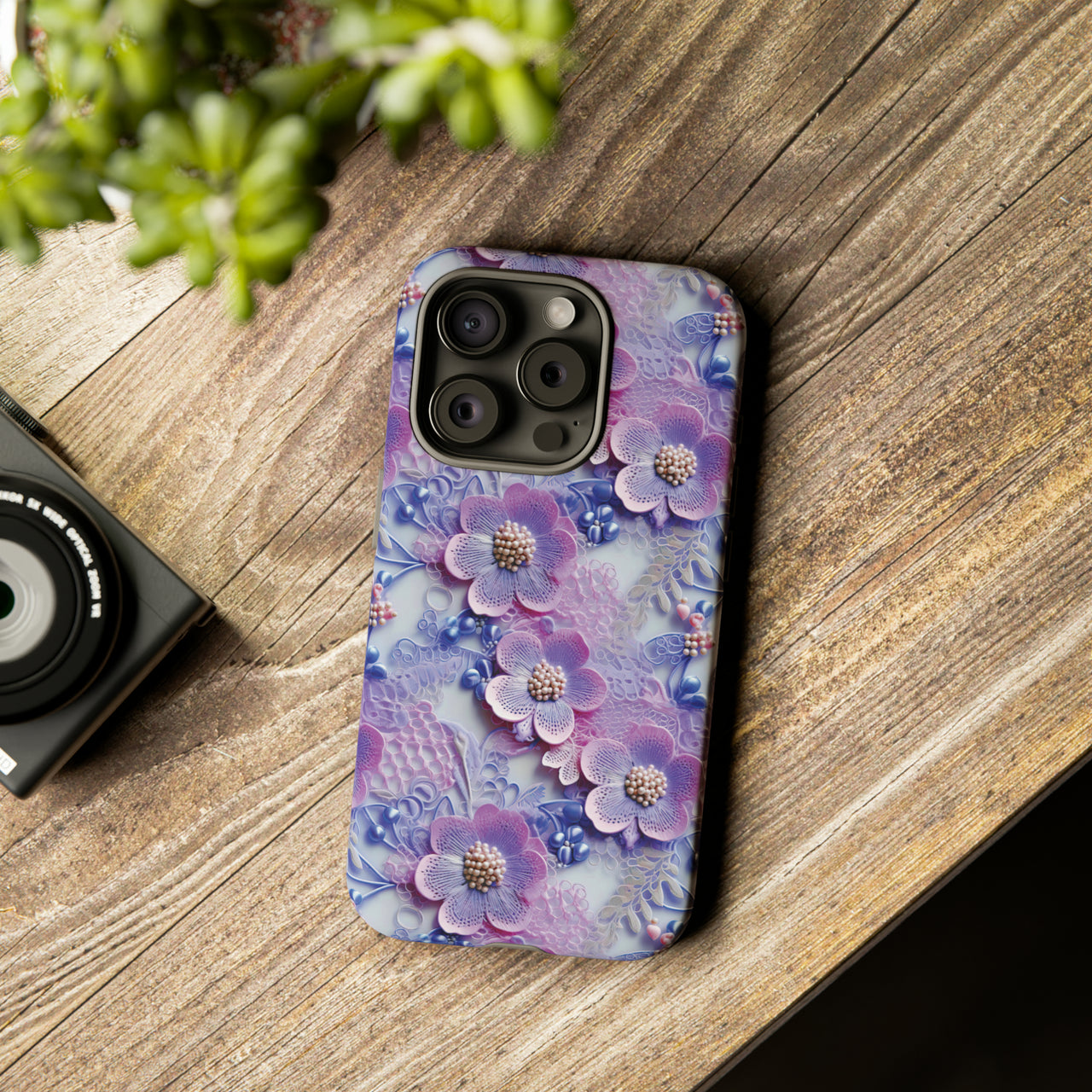 Pink and Purple Harmony - Tough Case for iPhone 15, iPhone 15 Pro, iPhone 15 Plus, and iPhone 15 Pro Max