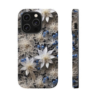 Thumbnail for Vintage Lace and Clematis MagSafe Tough Cases for iPhone 14, iPhone 14 Pro, iPhone 14 Plus, and iPhone 14 Pro Max