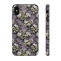 Thumbnail for White Flowers on a Purple Bed - Tough Cases for iPhone X, iPhone XR, iPhone XS, and iPhone XS MAX