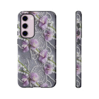 Thumbnail for Purple Sweet Pea Tough Cases for Samsung Galaxy S23, Samsung Galaxy S23 Pls, and Samsung Galaxy S23 Ultra