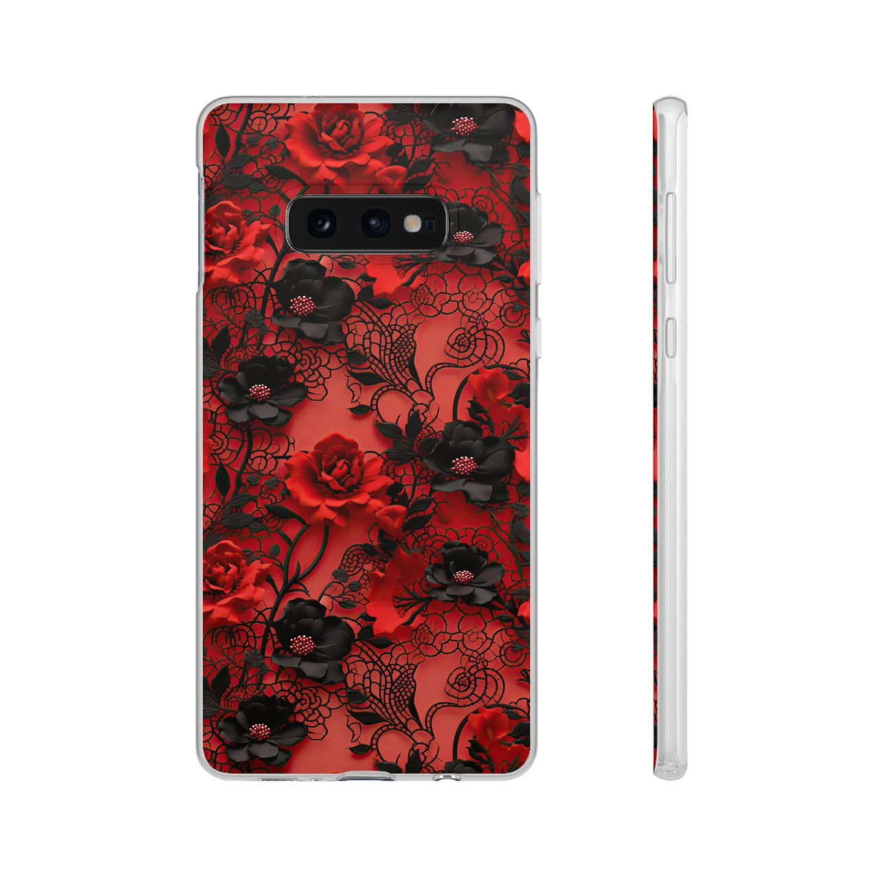 Gothic Rose - Flexi Cases for Samsung Galaxy S10, Samsung Galaxy S10E, & Samsung Galaxy S10 Plus