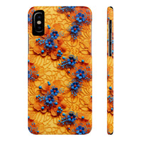 Thumbnail for Royal Ryukyu Blossoms - Slim Phone Cases for iPhone X, iPhone XR, iPhone XS, and iPhone XS MAX