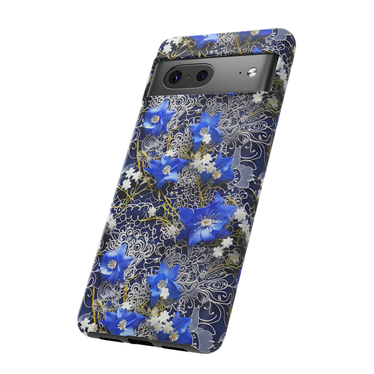 Cerulean Elegance Tough Case for Google Pixel 7