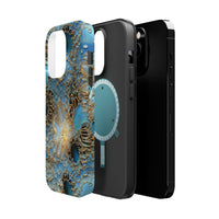 Thumbnail for Gemstones and Gold Lace MagSafe Tough Cases for iPhone 14, iPhone 14 Pro, iPhone 14 Plus, and iPhone 14 Pro Max