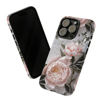 Thumbnail for Pink Peony Tough Case for iPhone 15, iPhone 15 Pro, iPhone 15 Plus, and iPhone 15 Pro Max