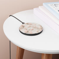 Thumbnail for Cherry Blossom and Lace Wireless Charger for Qi Enabled Phones