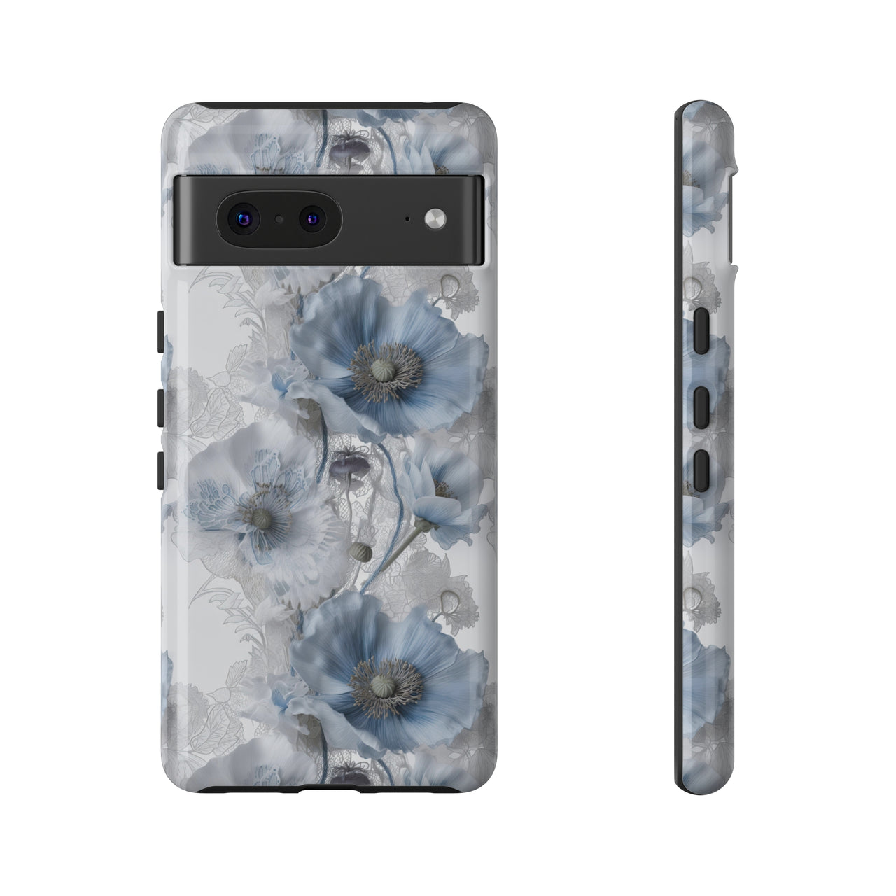 Himalayan Blue Poppy Tough Case for Google Pixel 7