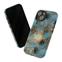 Thumbnail for Gemstones and Gold Lace Tough Case for iPhone 15, iPhone 15 Pro, iPhone 15 Plus, and iPhone 15 Pro Max