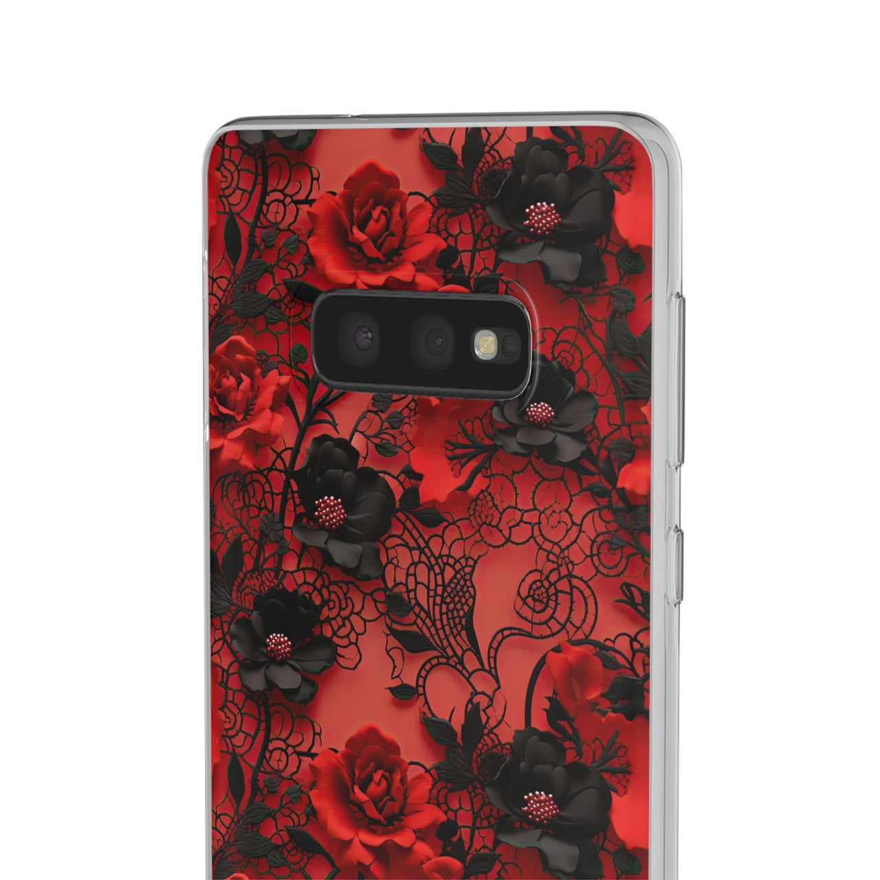 Gothic Rose - Flexi Cases for Samsung Galaxy S23, Samsung Galaxy S23 Plus, and Samsung Galaxy S23 Ultra